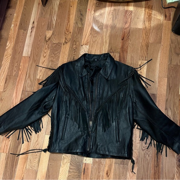 2x Lady’s Leather Jacket Awesome Bikers heavy.    Very nice really heave - Picture 9 of 14